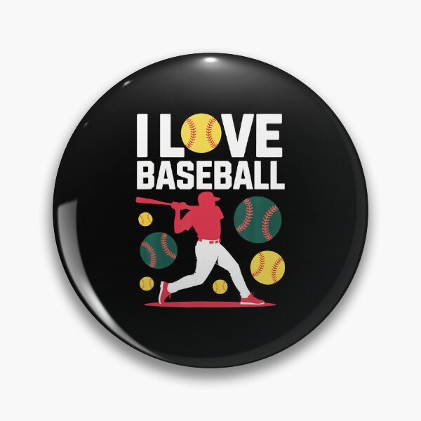 Item preview, I Love Baseball designed and sold by LindaRuby1.