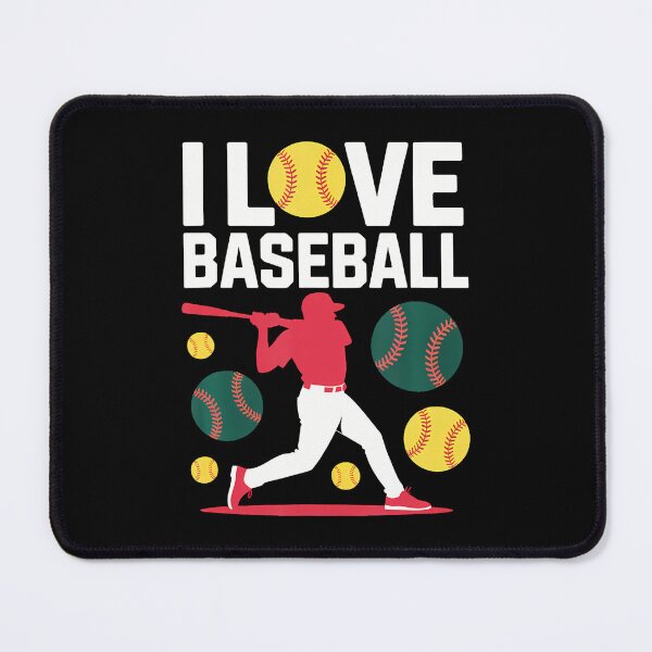 Item preview, I Love Baseball designed and sold by LindaRuby1.