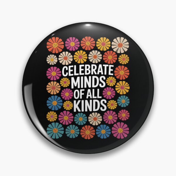 Item preview, Autism Awareness Celebrate Minds Of All Kinds Wildflower  designed and sold by RsFilsingerArt.