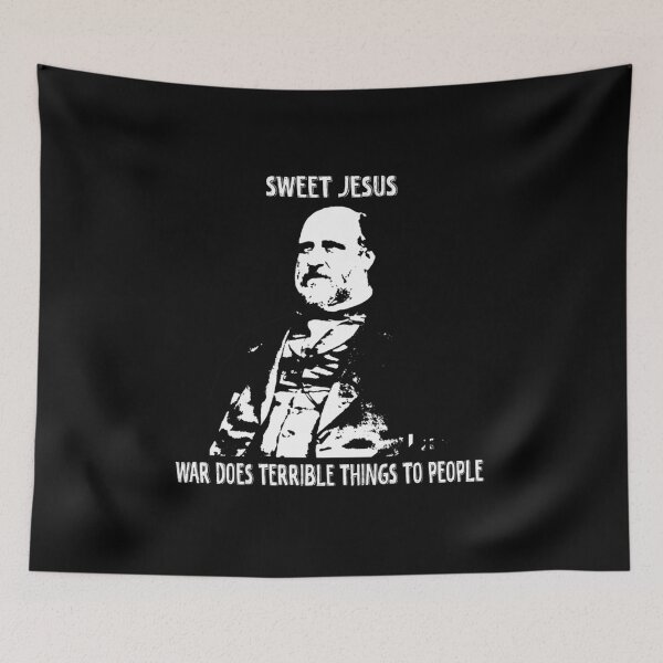 Item preview, Sweet jesus war does terrible things to people retro designed and sold by rollinsjaylin3.