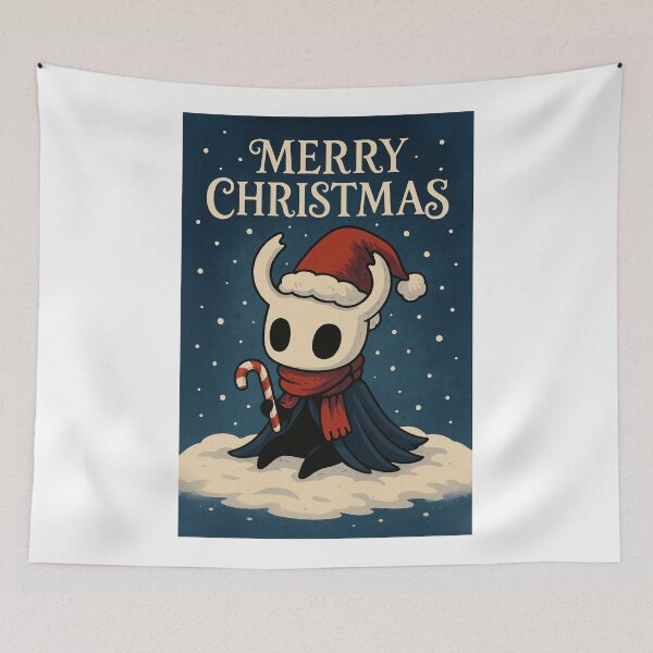 Item preview, Hollow Knight Christmas – The Knight with Candy Cane designed and sold by Aryabek.