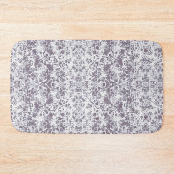Item preview, White and Silver Leopard Print Pattern with Soft Abstract Animal Spots, Seamless Winter Neutral Texture designed and sold by SassyArtistry.