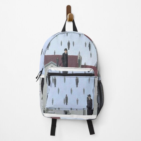 Item preview, Golconda (1953) – René Magritte | Surreal Floating Men Masterpiece designed and sold by Art Outlaws.