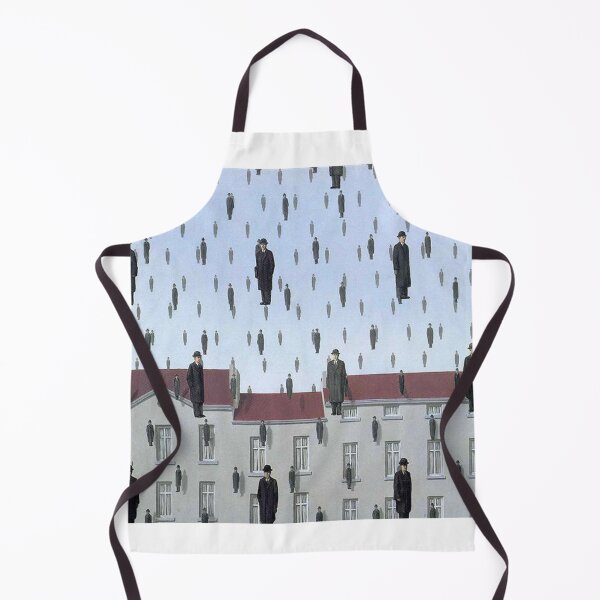 Item preview, Golconda (1953) – René Magritte | Surreal Floating Men Masterpiece designed and sold by Art Outlaws.