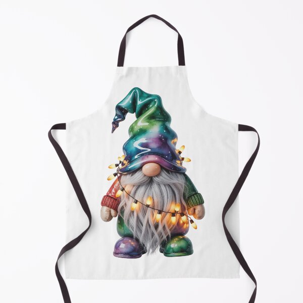 Item preview, Christmas Gnome T-Shirt Festive Galaxy Hat & Lights Design for Holiday Cheer designed and sold by ZyxDes.