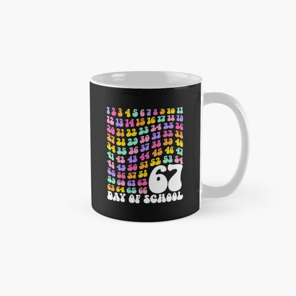 Item preview, 67th Day of School Teacher Kids 67 Math Numbers 100th Days designed and sold by TalalosART.