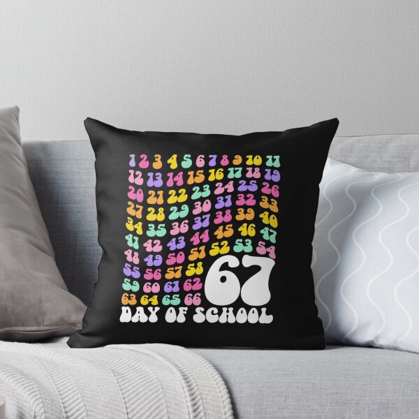 Item preview, 67th Day of School Teacher Kids 67 Math Numbers 100th Days designed and sold by TalalosART.