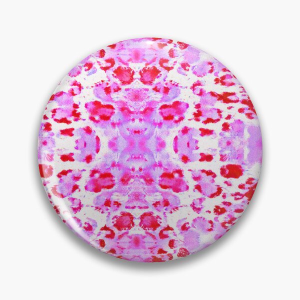 Item preview, Bright Pink and Red Leopard Pattern on White Background designed and sold by SassyArtistry.