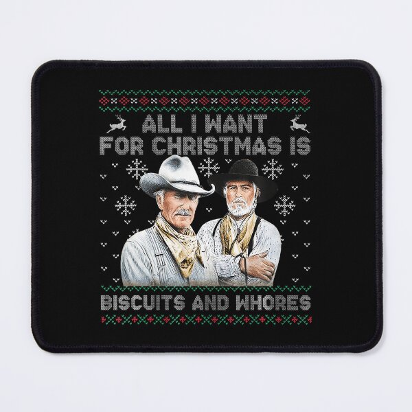 Item preview, Western Cowboys Biscuits And Whores Christmas Quote designed and sold by PipoPayment.