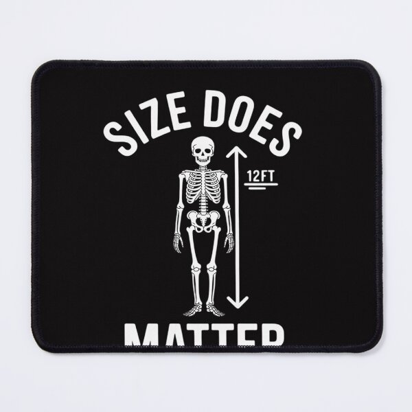 Item preview, Size Does Matter Halloween 12 Foot Skeleton designed and sold by OlafLica.