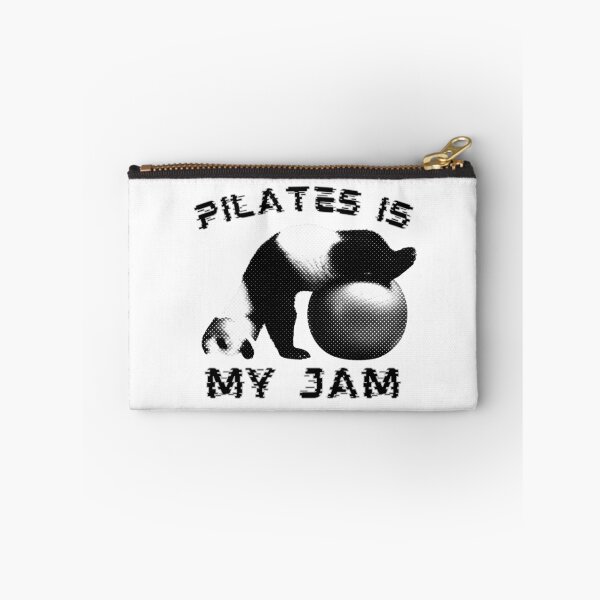 Item preview, Pilates Is My Jam Funny Pilates Panda Halftone designed and sold by TrueArtsStore.