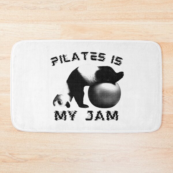 Item preview, Pilates Is My Jam Funny Pilates Panda Halftone designed and sold by TrueArtsStore.