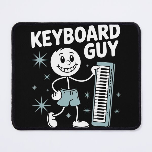 Item preview, Mens Keyboard Guy, Boy Keyboard Player designed and sold by DetroitMug.