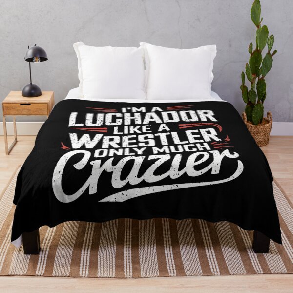 Item preview, Frase de lucha libre para orgullosos fanáticos de la lucha libre designed and sold by MavisJoseph.