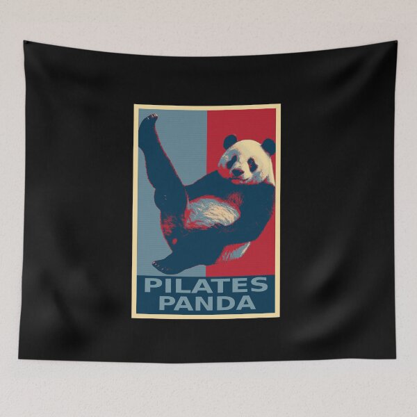 Item preview, Pilates Panda Funny HOPE designed and sold by TrueArtsStore.