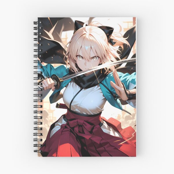 Item preview, Sakura Saber Fearless Okita Souji Fate Grand Order Chaos Samurai Rush Anime Girl Waifu Energy designed and sold by HumbertoValveno.