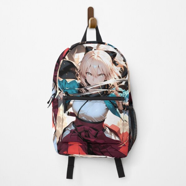 Item preview, Sakura Saber Fearless Okita Souji Fate Grand Order Chaos Samurai Rush Anime Girl Waifu Energy designed and sold by HumbertoValveno.