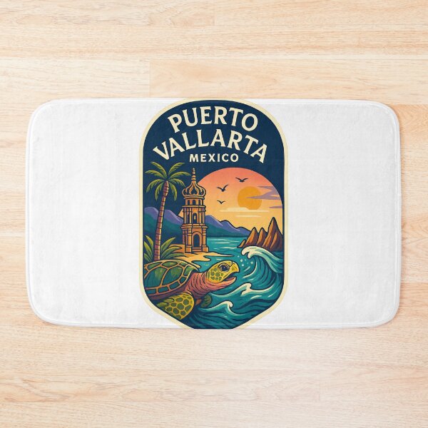 Item preview, Puerto Vallarta Sea Turtle – Sunset over Banderas Bay designed and sold by Aryabek.