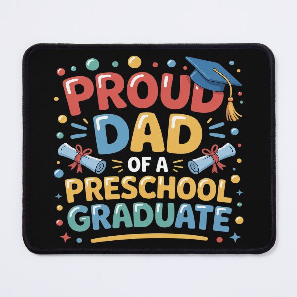 Item preview, Mens Proud Dad of a Preschool Graduate School Event T designed and sold by DetroitMug.
