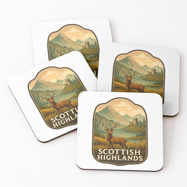 Item preview, Scottish Highlands Glen – Castle by Mountain Loch designed and sold by Aryabek.