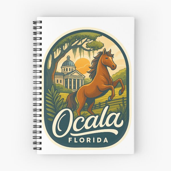 Item preview, Ocala Florida Horse Country – Historic Building and Live Oaks designed and sold by Aryabek.