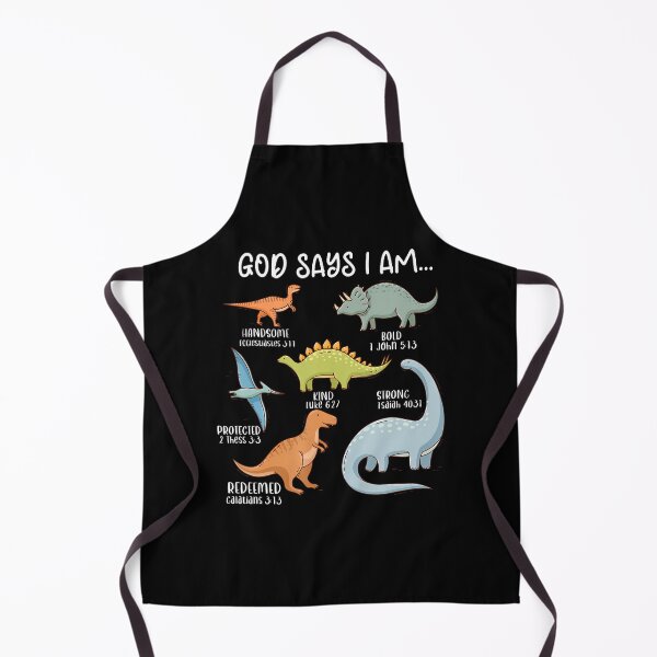 Item preview, Cute God Say I Am Dinosaur Vintage Bible Christian Religious designed and sold by PatsyMargie.