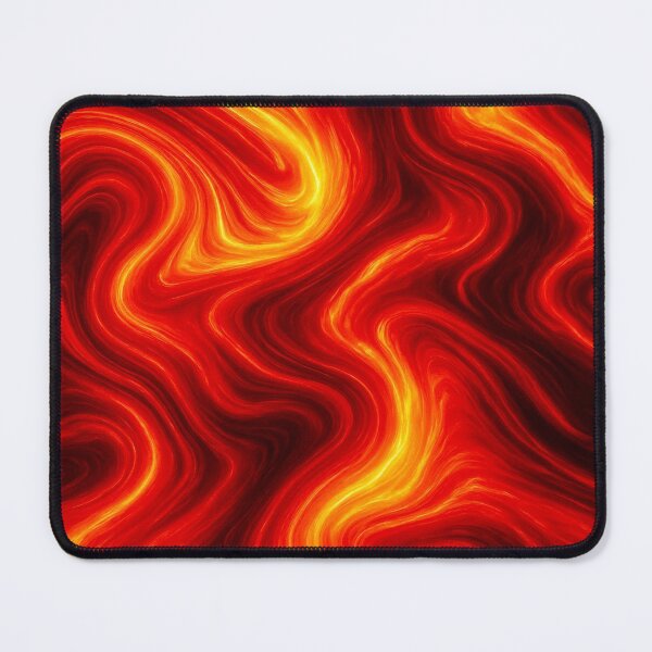 Item preview, Solar Flare Marble - Fiery Lava Swirl designed and sold by Myra365Art.