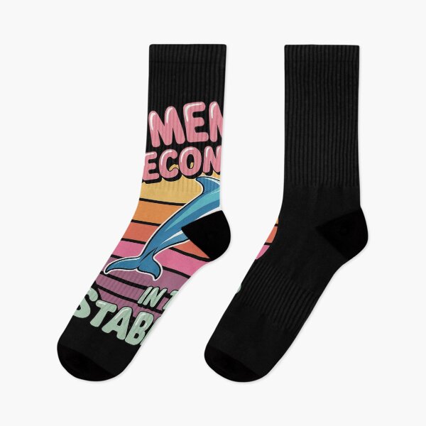 Item preview, Mental Stability Economy Funny Dolphin designed and sold by DetroitMug.