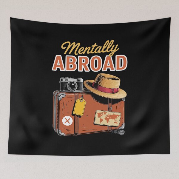 Item preview, Mentally Abroad designed and sold by DetroitMug.