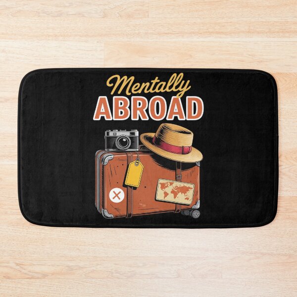 Item preview, Mentally Abroad designed and sold by DetroitMug.