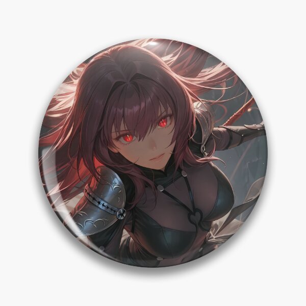 Item preview, Dynamic Lancer Scathach Sukasaha Fate Grand Order Lightning Red Anime Girl Aura designed and sold by HumbertoValveno.