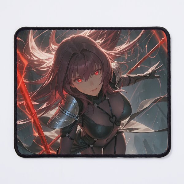 Item preview, Dynamic Lancer Scathach Sukasaha Fate Grand Order Lightning Red Anime Girl Aura designed and sold by HumbertoValveno.