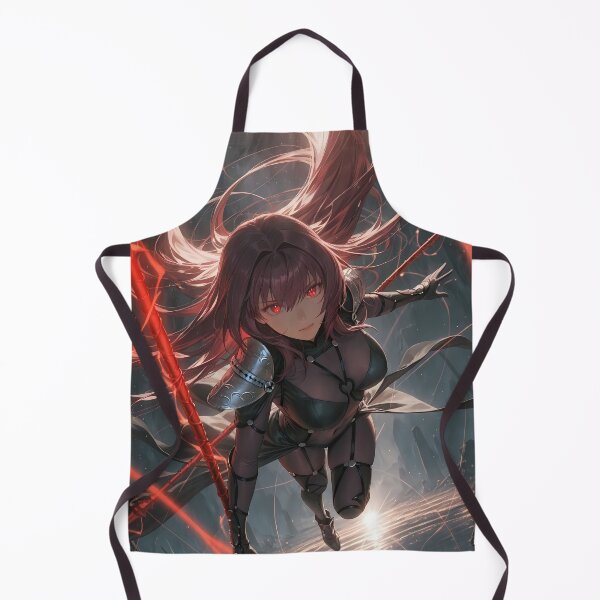 Item preview, Dynamic Lancer Scathach Sukasaha Fate Grand Order Lightning Red Anime Girl Aura designed and sold by HumbertoValveno.