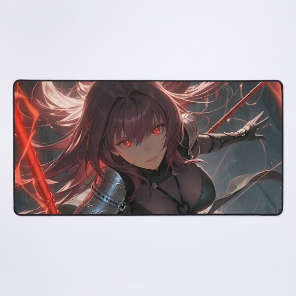 Item preview, Dynamic Lancer Scathach Sukasaha Fate Grand Order Lightning Red Anime Girl Aura designed and sold by HumbertoValveno.