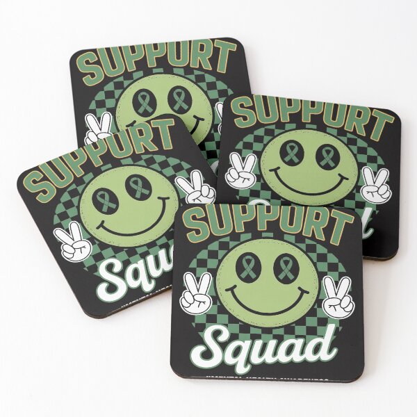 Item preview, Mental Health Matters Awareness Support Squad Green Ribbon designed and sold by OlafLica.