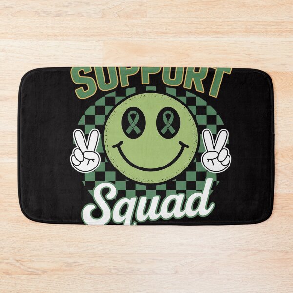 Item preview, Mental Health Matters Awareness Support Squad Green Ribbon designed and sold by OlafLica.