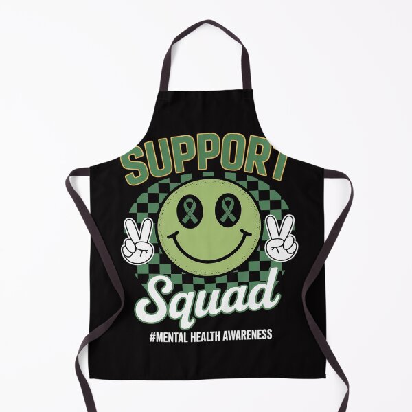 Item preview, Mental Health Matters Awareness Support Squad Green Ribbon designed and sold by OlafLica.