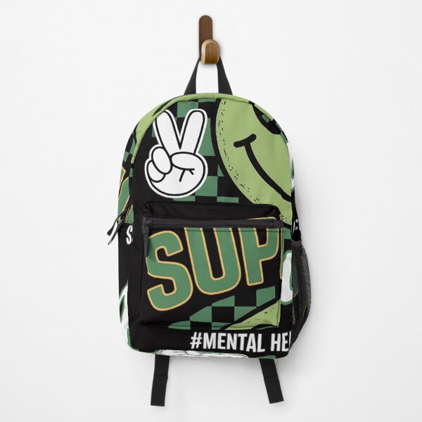 Item preview, Mental Health Matters Awareness Support Squad Green Ribbon designed and sold by OlafLica.