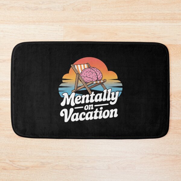 Item preview, Mentally on Vacation Brain Lounge designed and sold by DetroitMug.