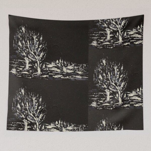 Item preview, Two Trees at Night by Andriy Klishin designed and sold by ukrainianvin.