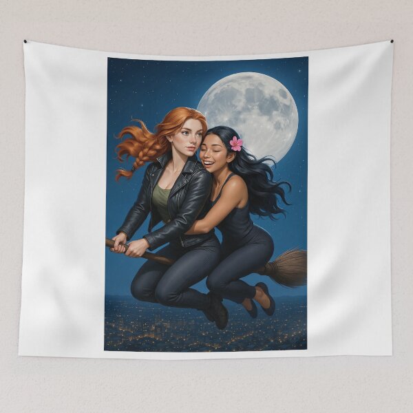 Item preview, Rowan x Shanti broomstick witching hour   designed and sold by CathryneDelamort.