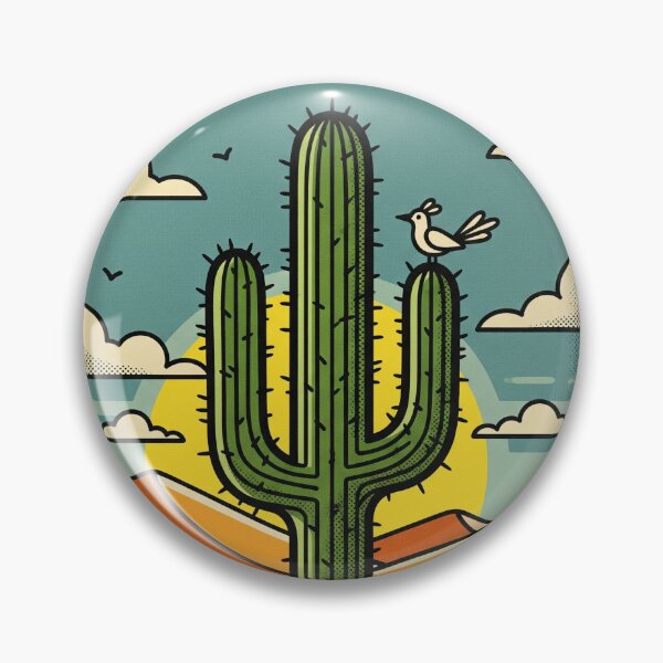 Item preview, Cactus in the desert designed and sold by LP-ART by Lutz Peter.