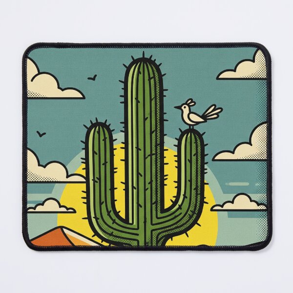Item preview, Cactus in the desert designed and sold by LP-ART by Lutz Peter.
