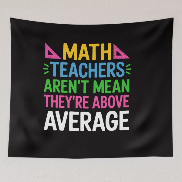 Item preview, Math Teachers Aren't Mean They're Substantial designed and sold by OlafLica.