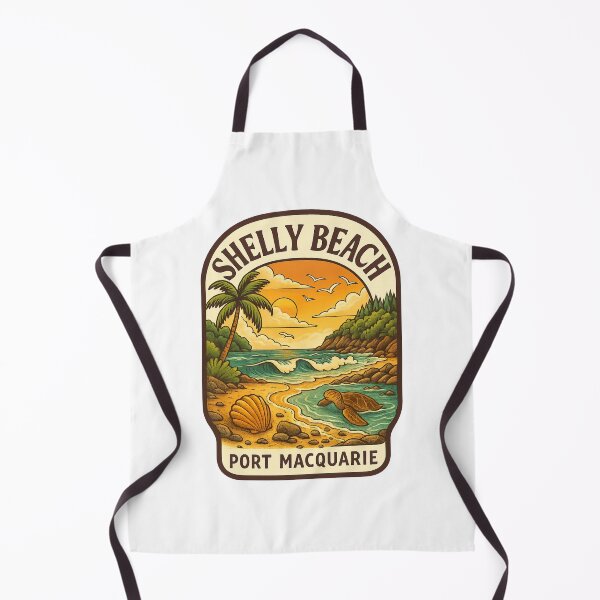Item preview, Shelly Beach Port Macquarie – Shells, Sunset, and Sea Turtle Escape designed and sold by StampMyPassport.