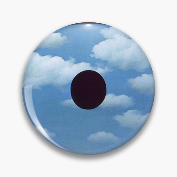 Item preview, The False Mirror (1928) – René Magritte | Surreal Eye and Sky Illusion Painting designed and sold by Art Outlaws.