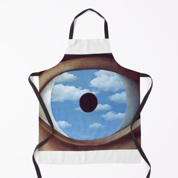 Item preview, The False Mirror (1928) – René Magritte | Surreal Eye and Sky Illusion Painting designed and sold by Art Outlaws.