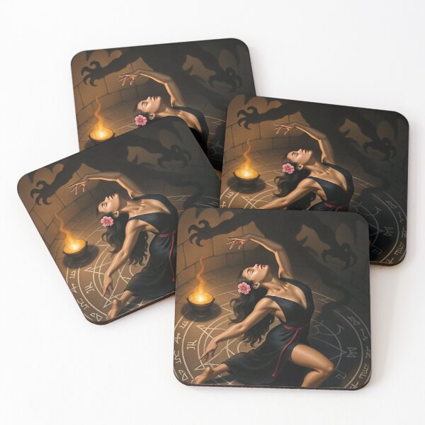Item preview, Shanti Riveria demonic dance witching hour  designed and sold by CathryneDelamort.