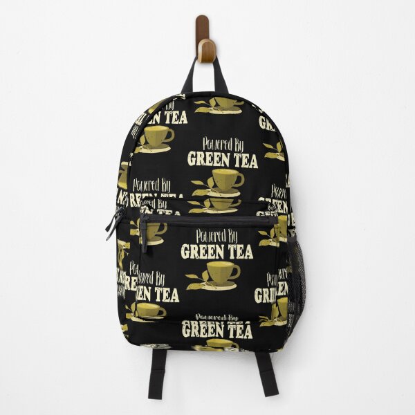 Item preview, Powered By Green Tea Funny Iced Matcha Tea Green Powder Tea designed and sold by MavisJoseph.