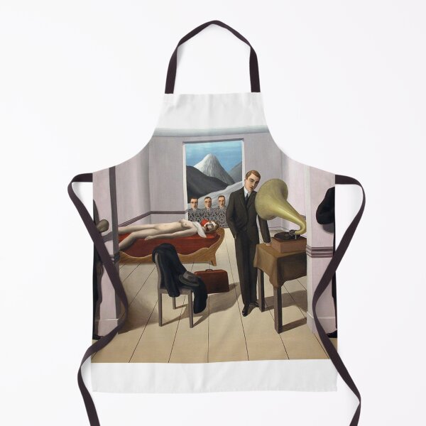 Item preview, The Menaced Assassin (1927) – René Magritte | Dark Surreal Crime Scene Masterpiece designed and sold by Art Outlaws.